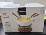 Boska Bianco Cheese Fondue 1 Liter White - New In Open Box. Fixed Price $46.87.