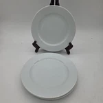 3 Sur Table 9" White Salad Plate Stackable. Fixed Price $24.99.
