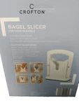 Crofton Bagel Slicer White. Fixed Price $26.99.