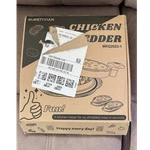 Suretivian MKQ2023-1 Manual Chicken Shredder Orange With Bowl & Brush. Fixed Price $13.57.
