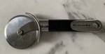 Kitchenaid Professional Large Pizza 3 Wheel Cutter With Finger Guard Stainless. Fixed Price $14.52.