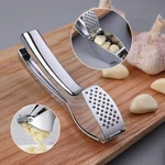 Garlic Press Manually Mashed Crusher Handheld Ergonomic Grip Kitchen Tools. Fixed Price $16.50.