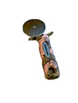 Pink Real Tree Camouflage Mossy Oak Pizza Pastry Cutter Hand Held Roller. Fixed Price $13.99.