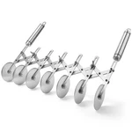 Juome 7 Wheel Pastry With Handle, Multi-round Pasta Dough Cutter.... Fixed Price $39.80.