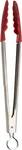 Cuisipro 12-INCH Silicone Locking Tongs, Red. Fixed Price $12.99.