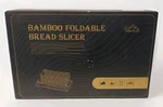 Bamboo Bread Slicer With Crumb Catcher Tray Folds For Easy Storage By Bambusi. Fixed Price $14.99.