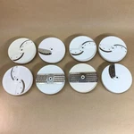 Oster Regency Kitchen Center Food Processor Slicing Shredding Cut Disc Blades. Fixed Price $9.97.