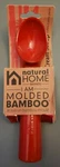 Natural Home 7" Ice Cream Scoop Molded Bamboo Red Dishwasher Safe Earth Friendly. Fixed Price $14.99.
