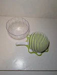 Urban Trend Lettuce Salad Chopping Bowl Slicer Maker Vegetable Fruit Drainer. Fixed Price $7.96.