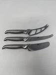 Bodum Chef 3-PIECE Charcuterie Board Cheese And Sausage Knife Set. Fixed Price $24.87.