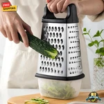 4-SIDE Box Grater Stainless Steel Vegetable Cheese Potato Slicer Cutter. Fixed Price $18.99.