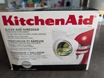 Kitchenaid Slicer And Shredder Attachment Complete In Box / Paperwork Rvsa Eguc. Fixed Price $27.50.