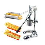 Manual French Fries Maker 30CM Fried Potato Strips Squeezers, 12 Holes Stainl.... Fixed Price $217.48.