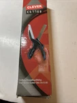 Clever Cutter Kitchen Knife 2-IN-1 Smart Salad Scissors Chopper. Fixed Price $5.50.