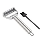 Julienne Vegetable Peeler With Cleaning Brush, Sharp Stainless Steel Blades, .... Fixed Price $15.05.