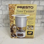 Vintage Presto Tater Twister 02933 Electric Potato Veggie Fries Cutter Sealed. Fixed Price $49.95.