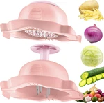 2 Pieces Food Safety Holder Mandoline Slicing Tool, Slicer Cutter Finger Gu. Fixed Price $14.19.