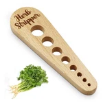 Herb Stripper Wooden Vegetable Leaf Remover Rustic Safe Kitchen Tool Cooking .... Fixed Price $11.88.