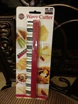 Norpro 9" Stainless Steel Wavy Cutter - Veggie Fruit Cheese Crinkle Knife. Fixed Price $9.99.
