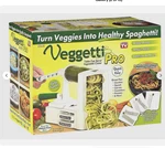 Veggetti Pro Top Spiral Vegetable Cutter Kitchen Slicer Stainless Blades. Fixed Price $18.99.