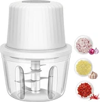 400ML Electric Garlic Chopper, 6 Blades Grinder Mini Vegetable U. Fixed Price $28.61.