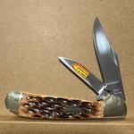Great Gift! Frost Steel Warrior 2 Blade Pocket Knife No Box New Bone Handle Tool. Fixed Price $20.00.