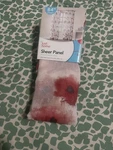Just Home Sheer Curtain Panel 51X84 Coral Nikita Floral Window Long. Fixed Price $14.99.