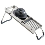 Roots & Harvest Vegetable Fruit Slicer Stainless Steel 5-BLADES Guard Storage. Fixed Price $91.99.