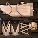 De Buyer La Mandoline V Professionnelle Slicer Set W/ Case Complete. Fixed Price $350.00.