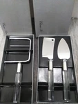 Vtg Robinson Knife Co Wire Cheese Slicer,cutter, Speader W/acrylic Handle Japan. Fixed Price $27.98.