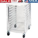 Clear Plastic Tiered Shelf Dishware Kitchen Utensils Food Preparation Storage Us. Fixed Price $43.93.