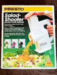 Presto Salad Shooter Electric Food Slicer Shredder 02910 Vintage Nos Open Box. Fixed Price $26.00.