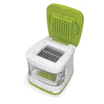 Rsvp Garlic Clove Cube Press, Green/white Bpa-free, Stainless Steel Blades. Fixed Price $31.99.