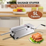 Hakka Horizontal 11LBS 5L Sausage Stuffer Stainless Steel Meat Maker. Fixed Price $159.99.