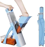 Upgrade Safe Mandoline Slicer For Kitchen, 5-IN-1 Vegetable Chopper & Potato. Fixed Price $32.30.