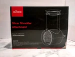 Design For Kitchenaid Gvode G2315W Slicing, Fine, Course,wavy,complete,used. Fixed Price $21.99.