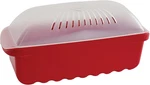 Microwave Pasta Cooker 6.4 Cup Red Easy Noodles Spaghetti Maker Kitchen Too. Fixed Price $18.87.