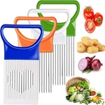 4-PIECES: All-in-one Onion Holder Slicer Set. Fixed Price $32.00.