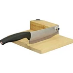 Kitchendao Basic Cutter 6" 3CR13 Steel Blade Black Rubber Handle - KD0057. Fixed Price $30.95.