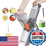 Jonscook ALL-IN-1 Upgraded Safe Mandoline Slicer For Kitchen Handheld. Fixed Price $82.54.