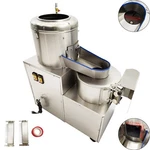 110V 750W Electric Stem And Root Vegetable/fruit Washing Peeling Cutting Machine. Fixed Price $2153.88.