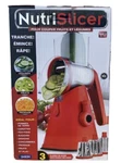 Emson 1988FED Nutrislicer 3 IN1 Countertop Vegetable And Fruit New. Fixed Price $30.00.