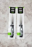 3.5" Blade Family Chef Paring Knife Set Soft Grip Handle 2 Pack Pair New Sealed. Fixed Price $16.85.