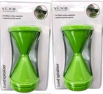 Viovia Hand Spiralizer For Ribbon-cutting Vegetables Green 2 Pack. Fixed Price $19.99.