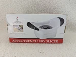 Kitchen & Home Handle Push Apple French Fries Slicer 2 In 1 By Grand Gourmet. Fixed Price $12.00.