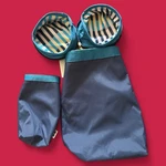 Nwt The Cuddle Collab Pet Travel Food Set - Blue. Fixed Price $22.00.