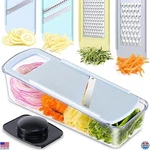 Professional Mandoline Slicer Multi-purpose Vegetable & Cheese Cutter. Fixed Price $37.59.