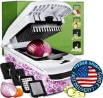 #1 Cortadora De Verduras Espiralizador Contenedor - Pro Food Chopper, 4. Fixed Price $55.97.