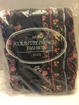 Avon Tote Country French Fashion 1988 Polyester Cotton Blue Pink Flowers Quilted. Fixed Price $12.74.