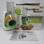 Hamilton Beach Saladxpress 70950 Electric Slicer Shredder Grater Shooter. Fixed Price $27.99.